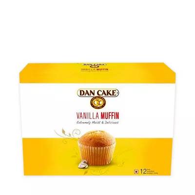 Dan Cake Vanilla Muffin 12 pack